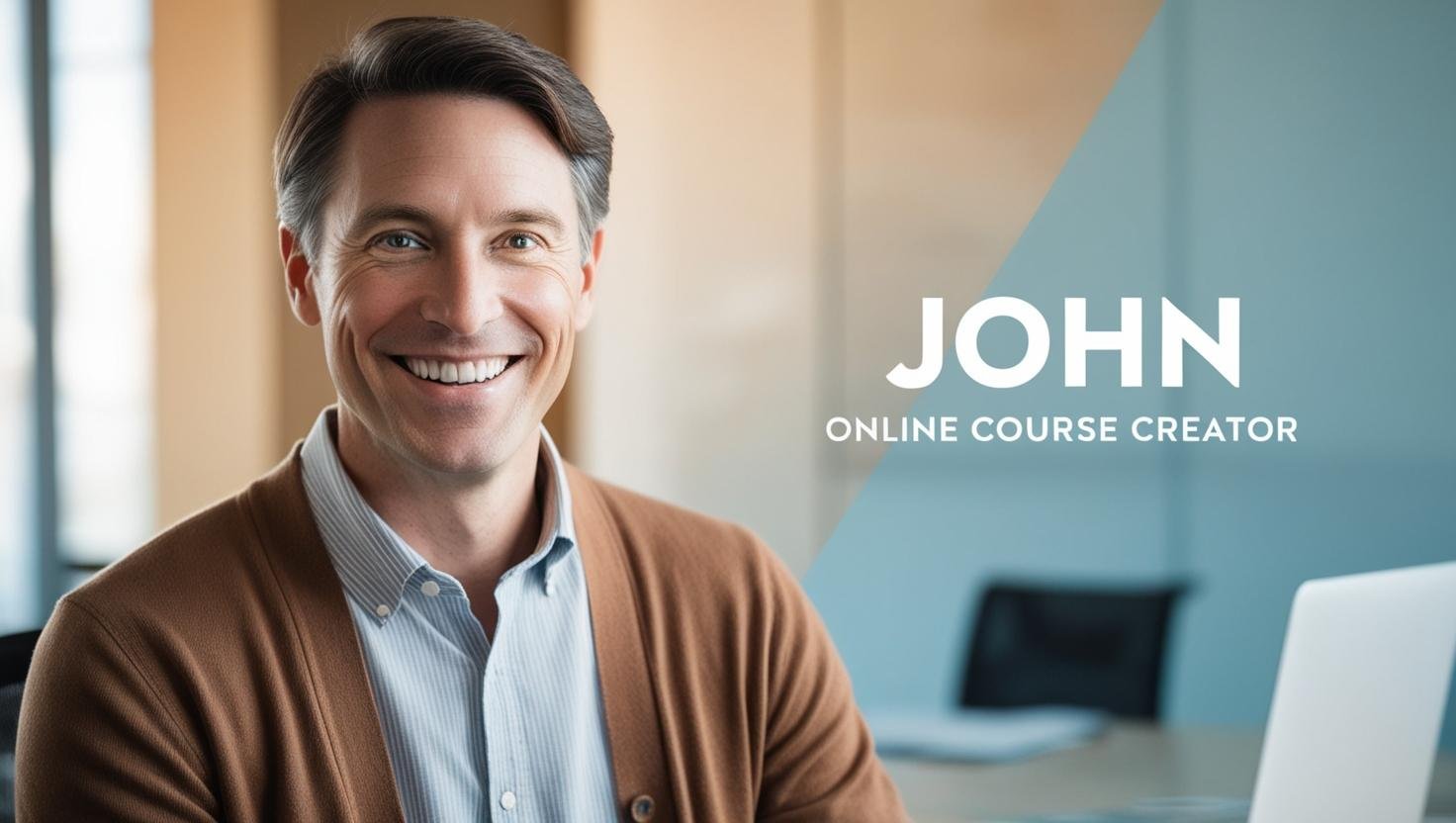 John, Online Course Creator. John, Online Course Creator.