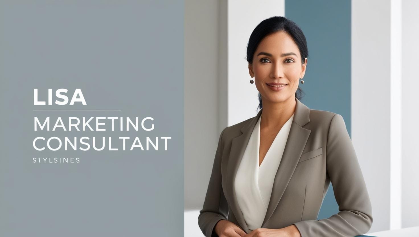 Lisa, Marketing Consultant. crete differently Lisa, Marketing Consultant. crete differently