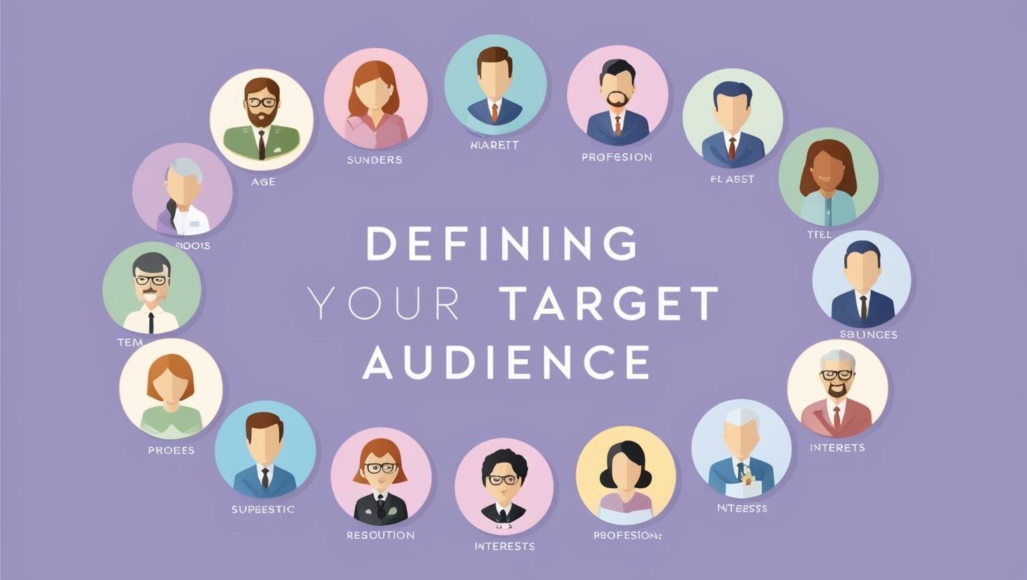 Audience Persona Graphic_ _Defining Your Target Audience_ Mastering Affiliate Marketing Content Strategies