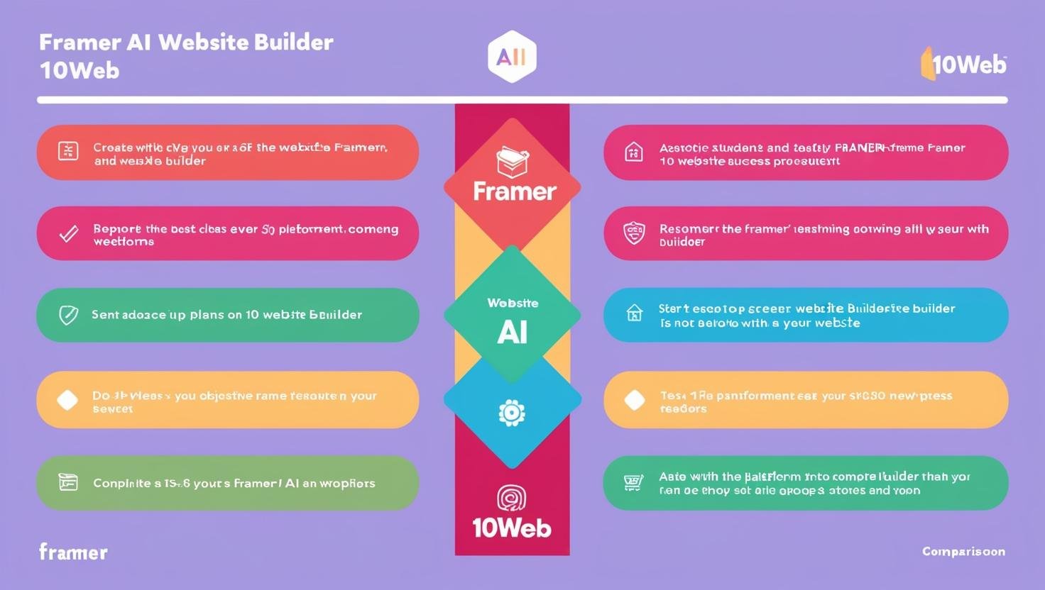 Framer AI Website Builder Vs. 10Web